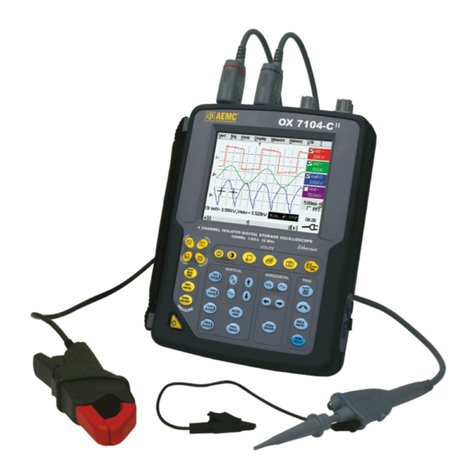 AEMC OX7102-CII User manual
