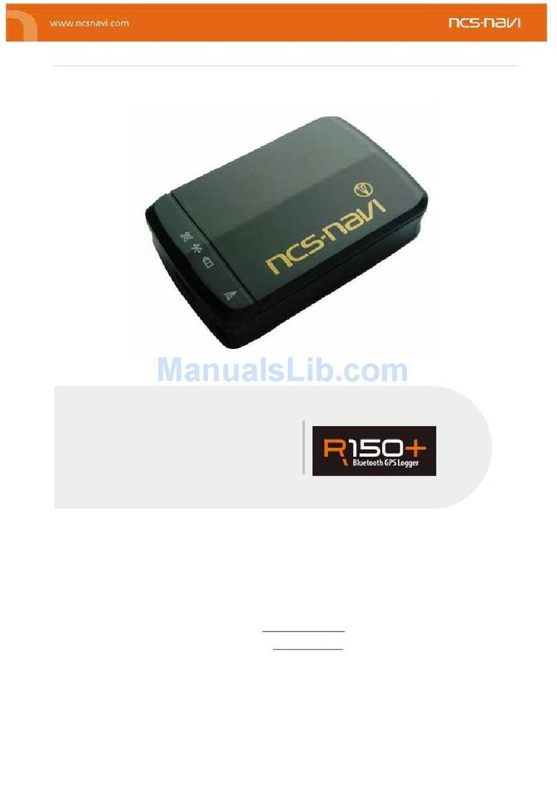 NCSNAVI R150+ user manual