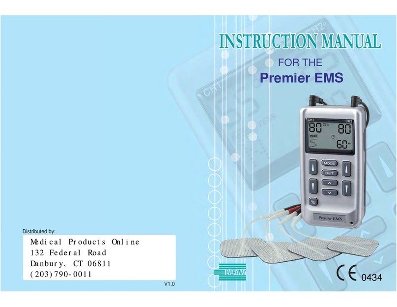 Everyway Premier EMS instruction manual Everyway Premier EMS instruction manual