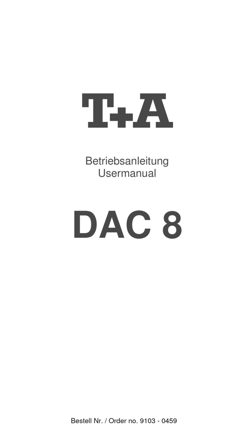 T+A DAC 8 user manual