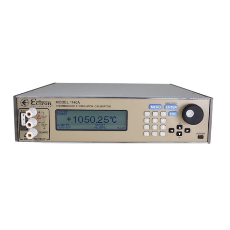 Ectron 1140A instruction manual
