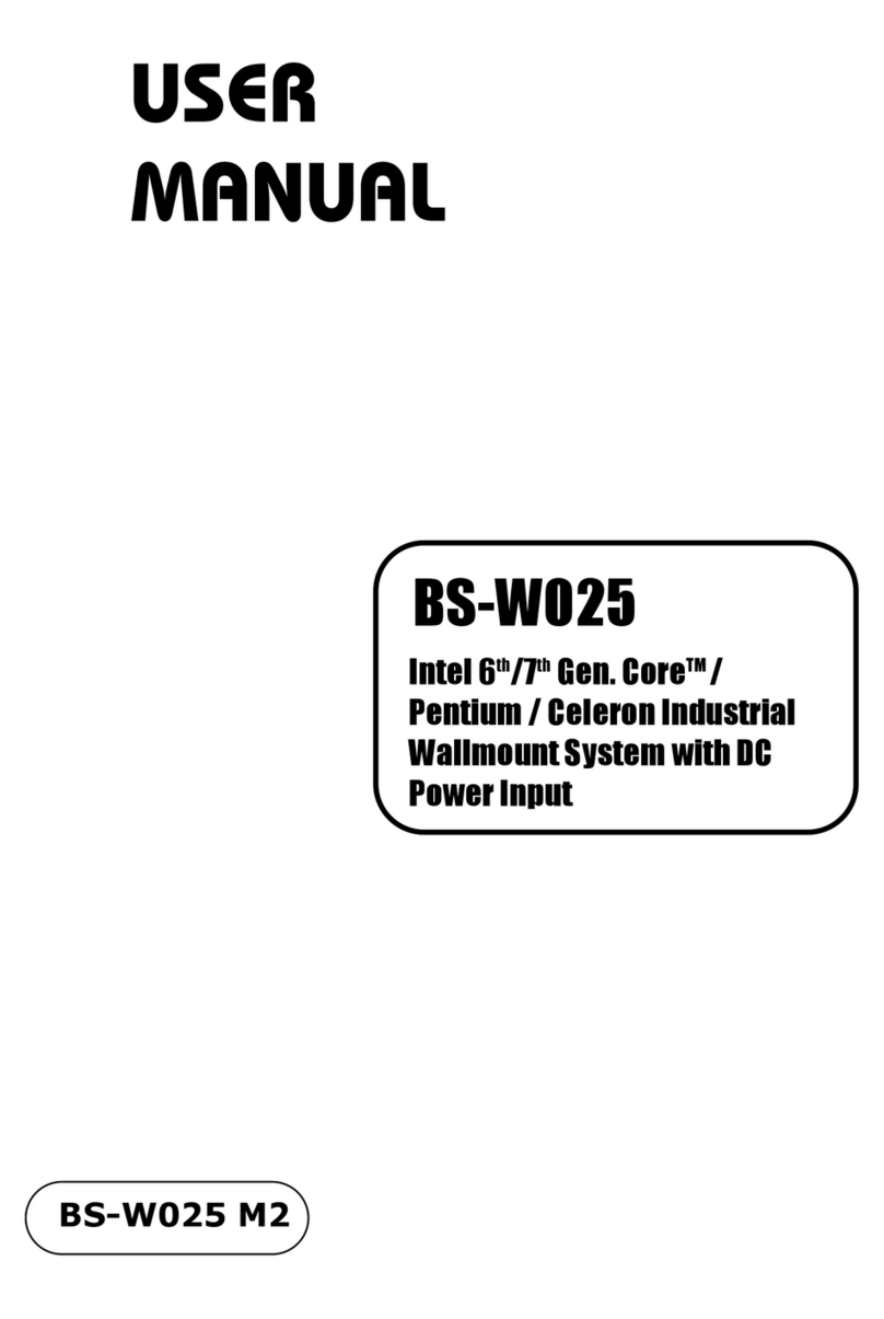 protech BS-W025 series User manual