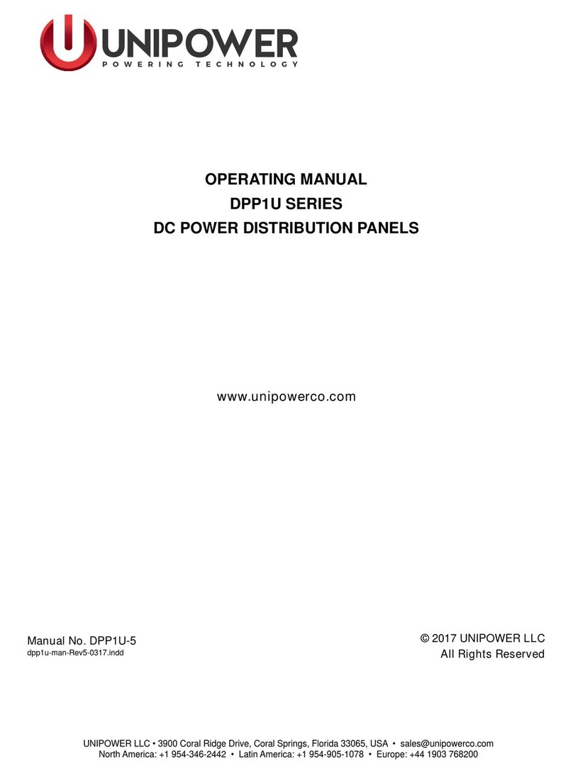 Unipower DPP1U-A1 operating manual