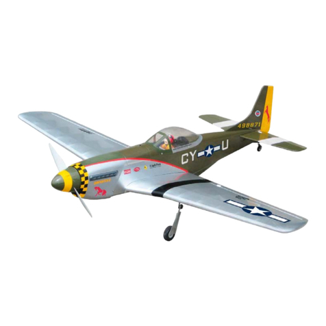THE WORLD MODELS P-51 MUSTANG EP 40 instruction manual