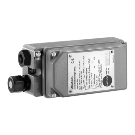 Samson Type 3766 Service manual