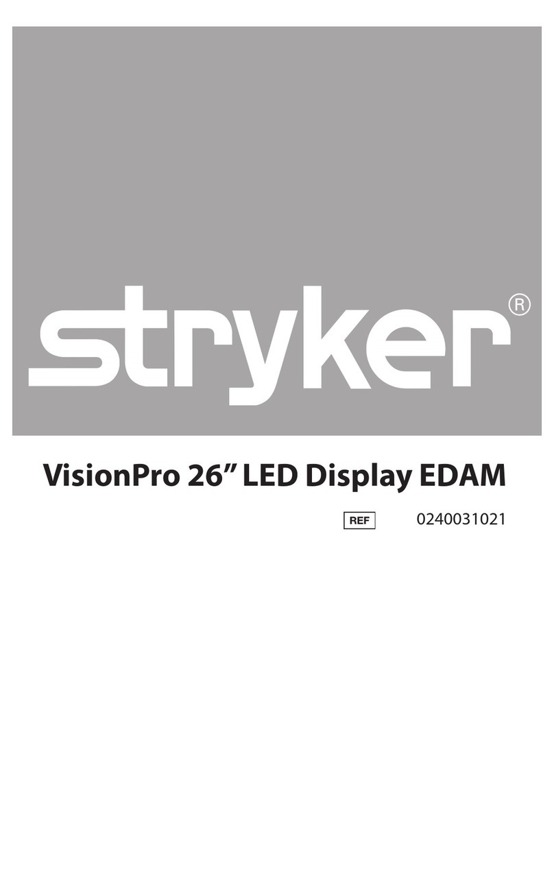 Stryker VisionPro EDAM User manual