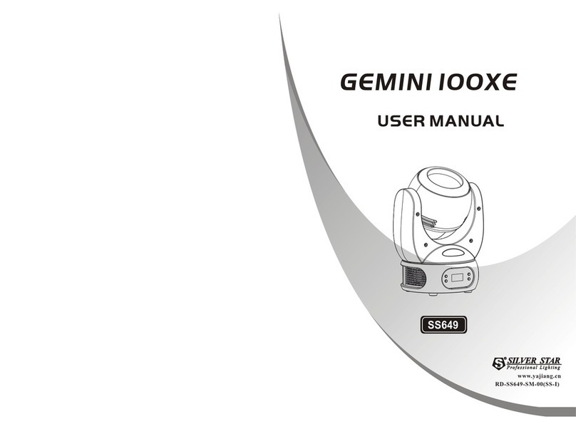 SilverStar GEMINI 100XE user manual