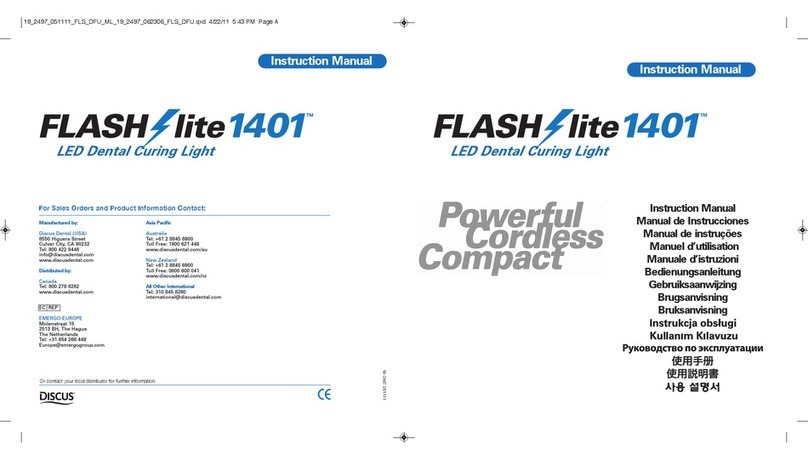 Discus FLASH Lite 1401 instruction manual