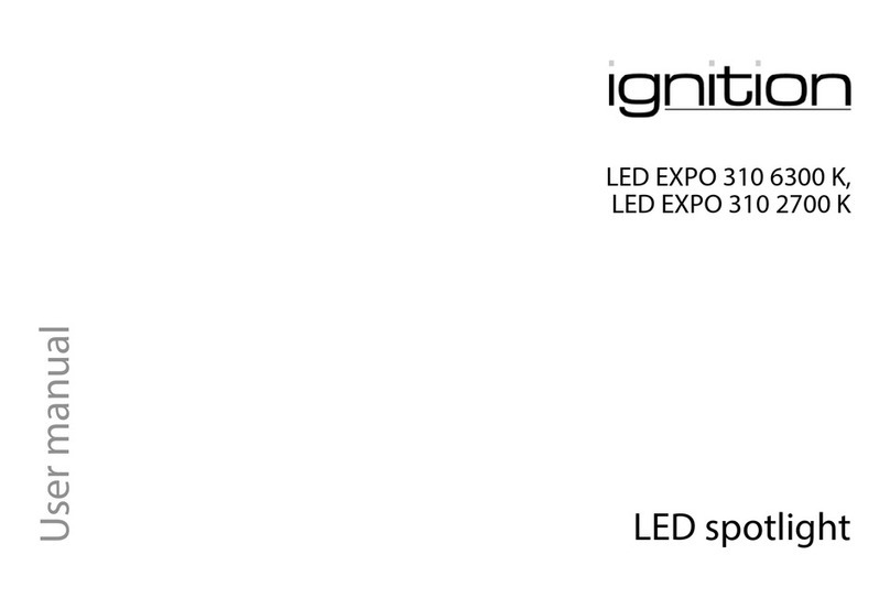 thomann LED EXPO 310 - 6900 K user manual