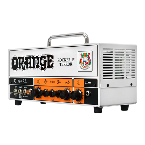 ORANGE ROCKER 15 TERROR owner's manual