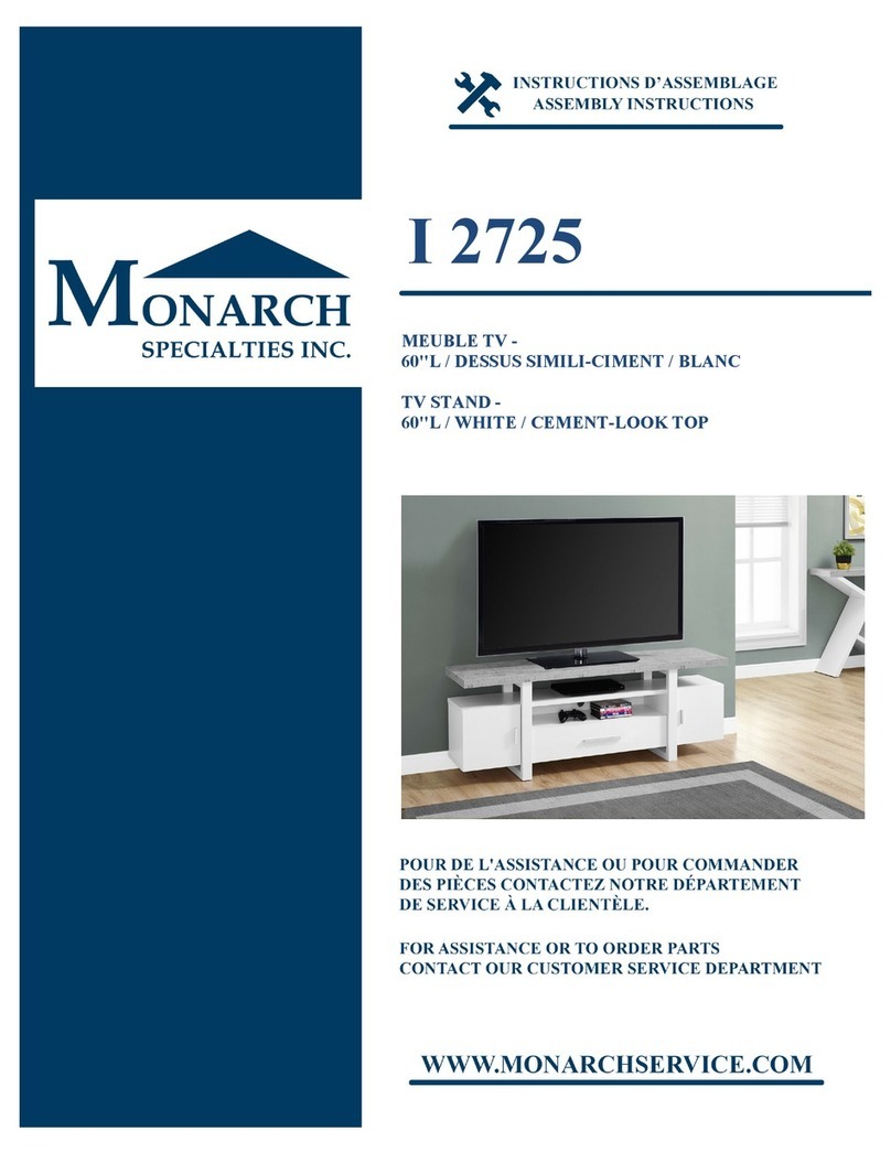 Monarch I 2725 Assembly instructions