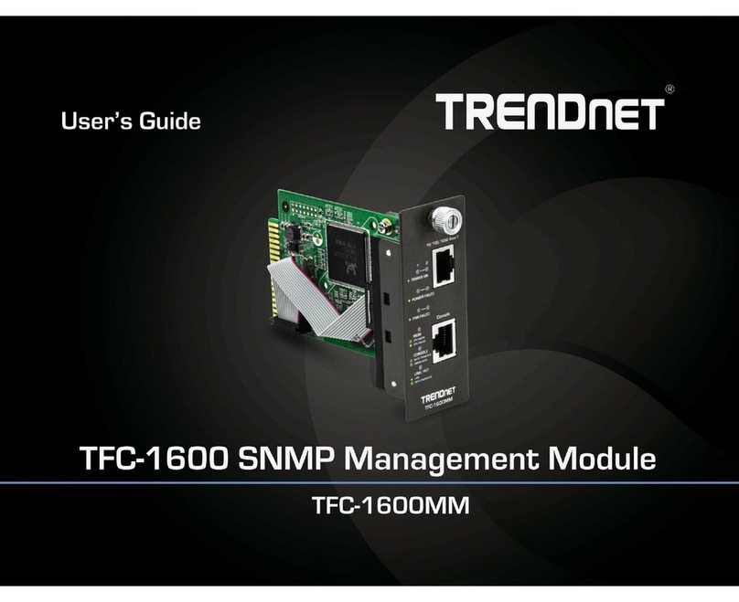 TRENDnet TFC-1600MM User manual TRENDnet TFC-1600MM User manual