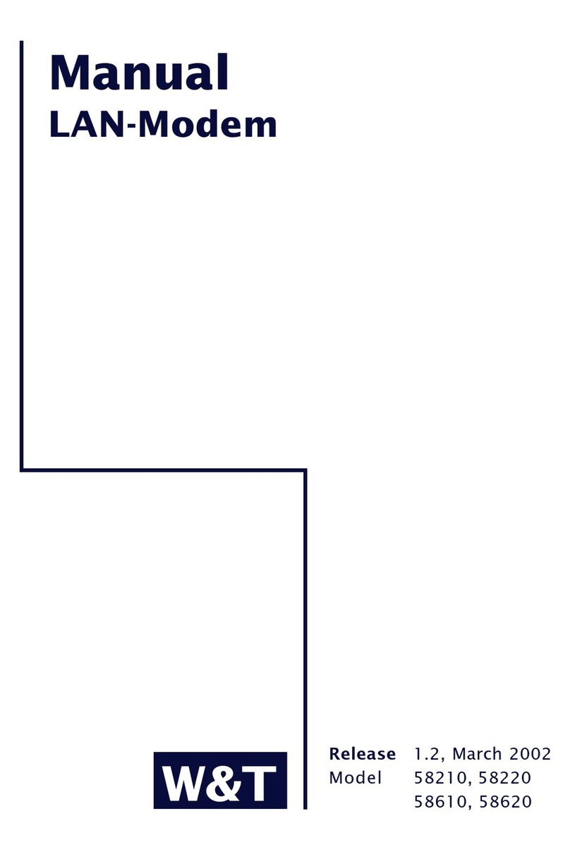 W&T Electronics 58210 manual