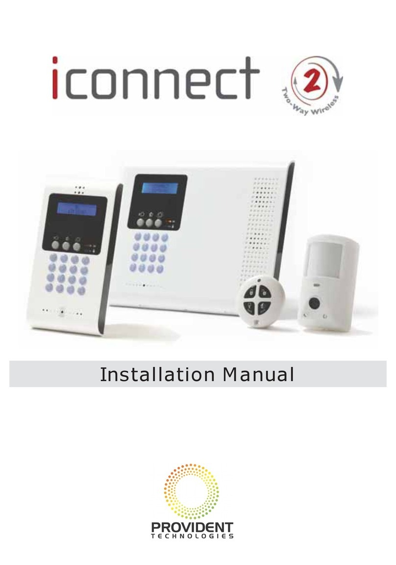 Provident Technologies iConnect 2-Way installation manual