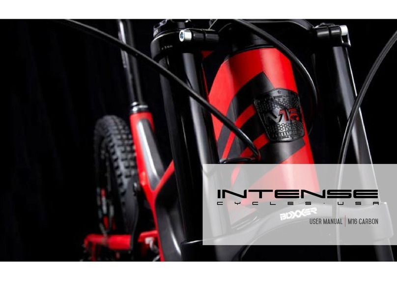 INTENSEcycles M16 Carbon user manual