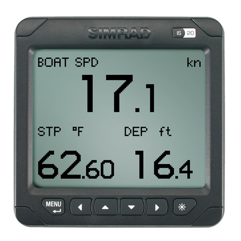 Simrad IS20 Combi User manual Simrad IS20 Combi User manual