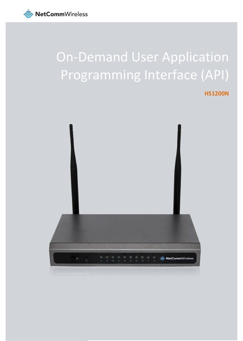 NetComm HS1200N User manual NetComm HS1200N User manual