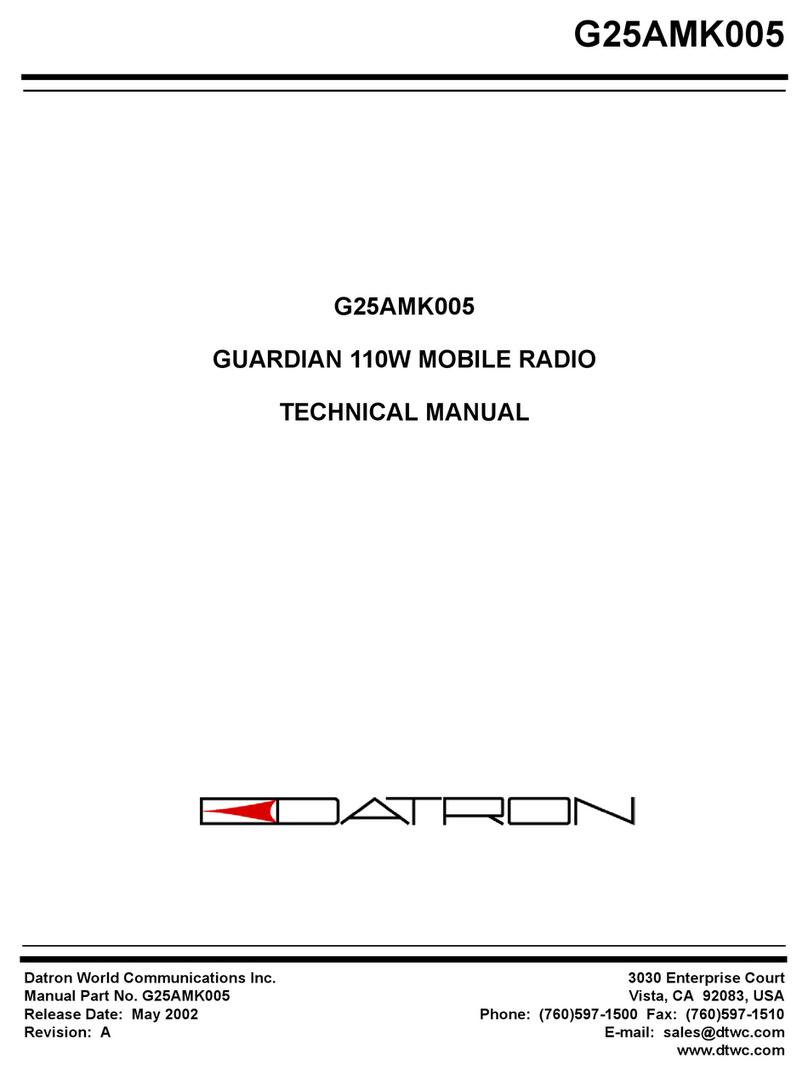 Guardian G25AMK005 Technical manual