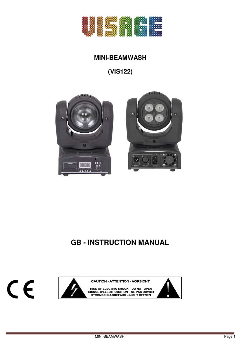 ViSAGE VIS122 instruction manual