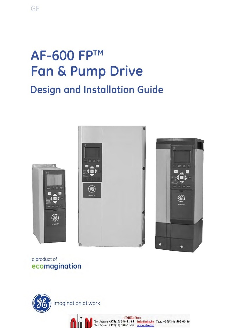 GE AF-600 FP Series User manual