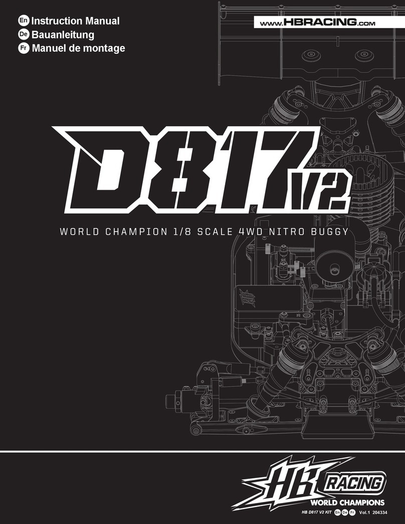 HB Racing D817 V2 User manual