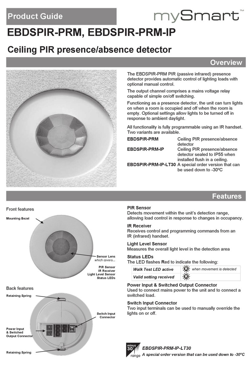 mySmart EBDSPIR-PRM-IP User manual mySmart EBDSPIR-PRM-IP User manual