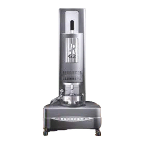 TA Instruments AR 2000 Operator's manual