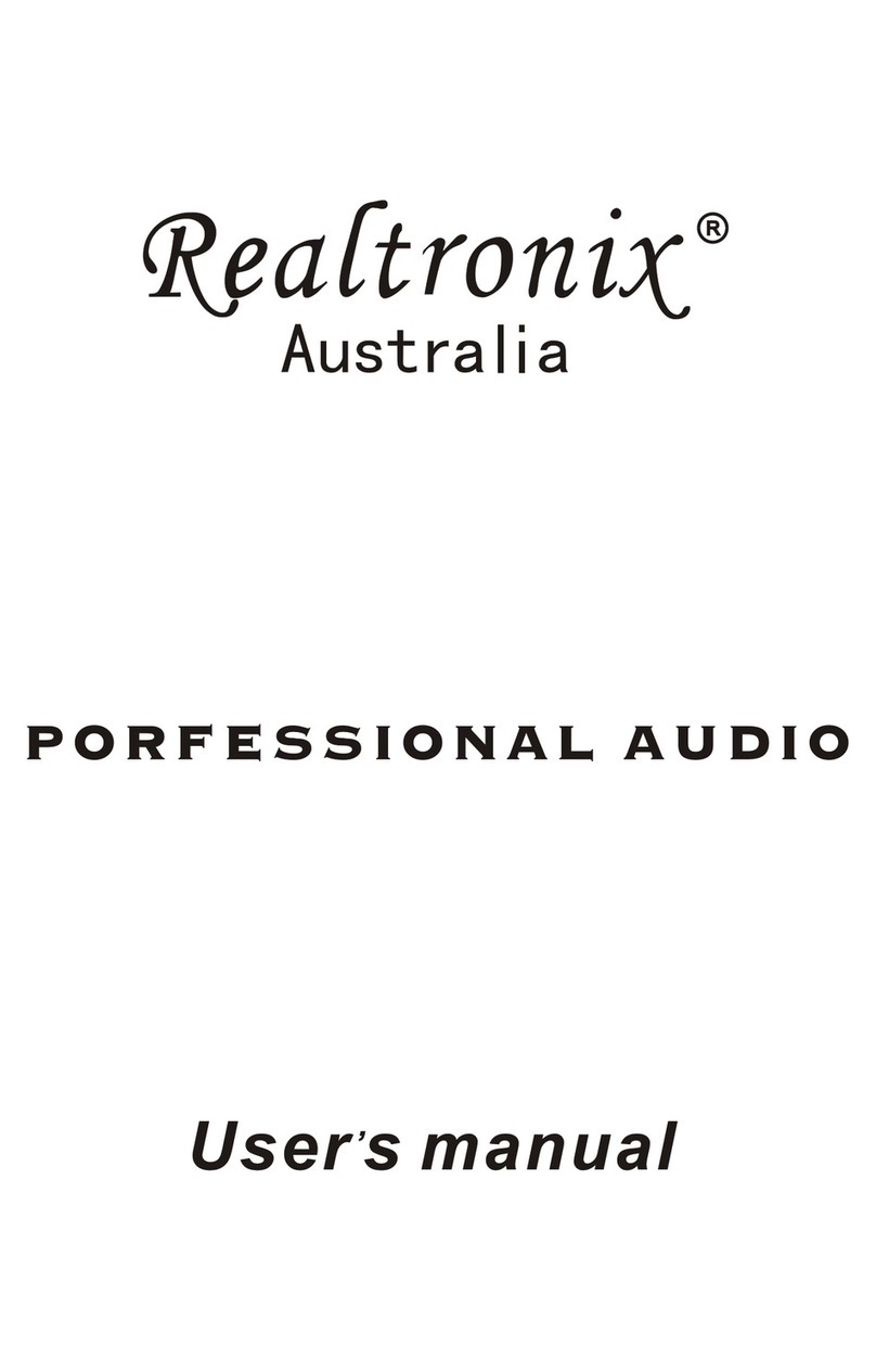 Realtronix M 10 user manual