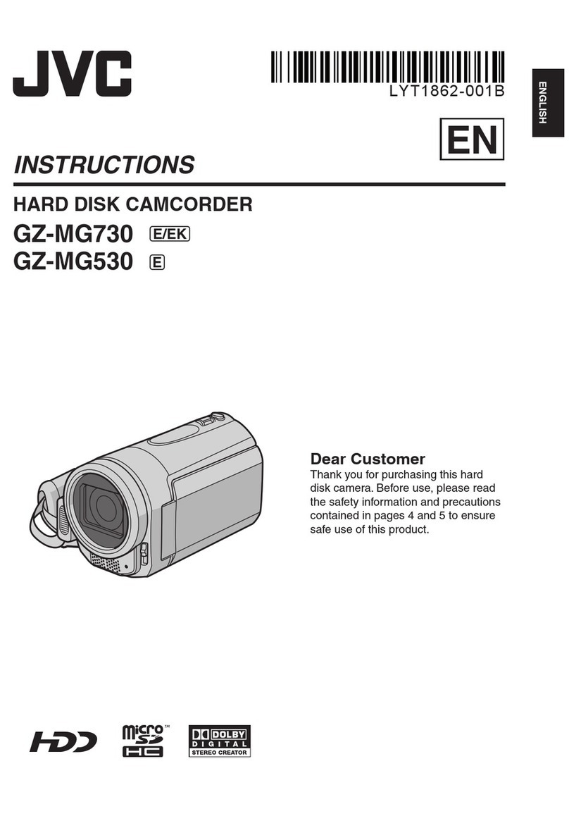 JVC Everio GZ-MG730 User manual