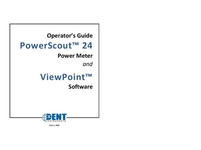 DENT Instruments PowerScout 24 Manual