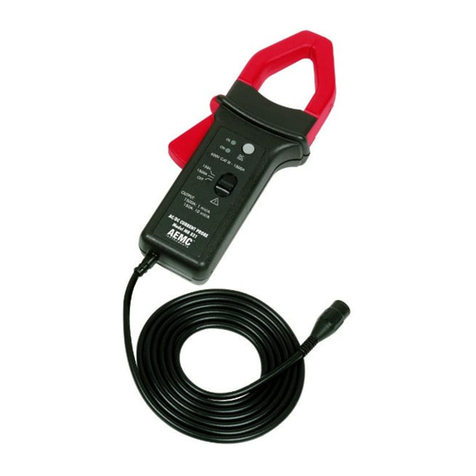 AEMC MR521 User manual