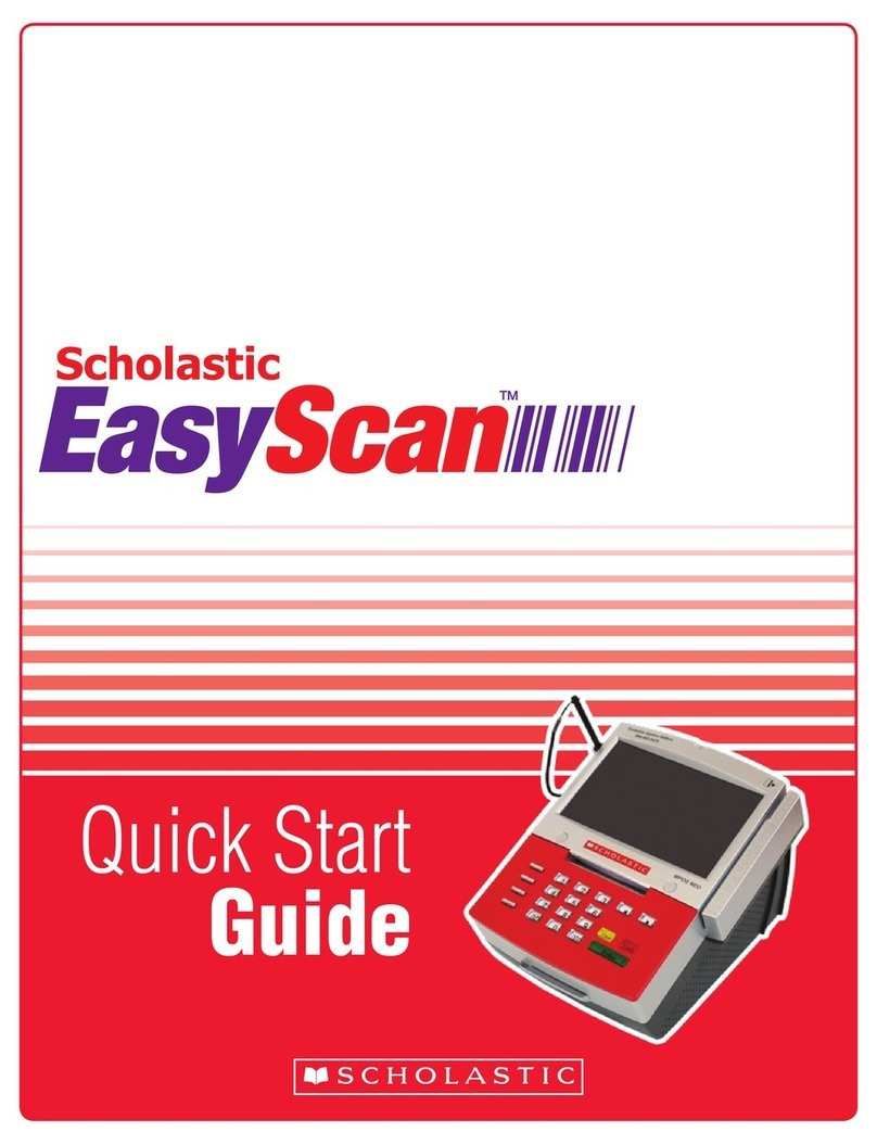 Scholastic EasyScan quick start guide