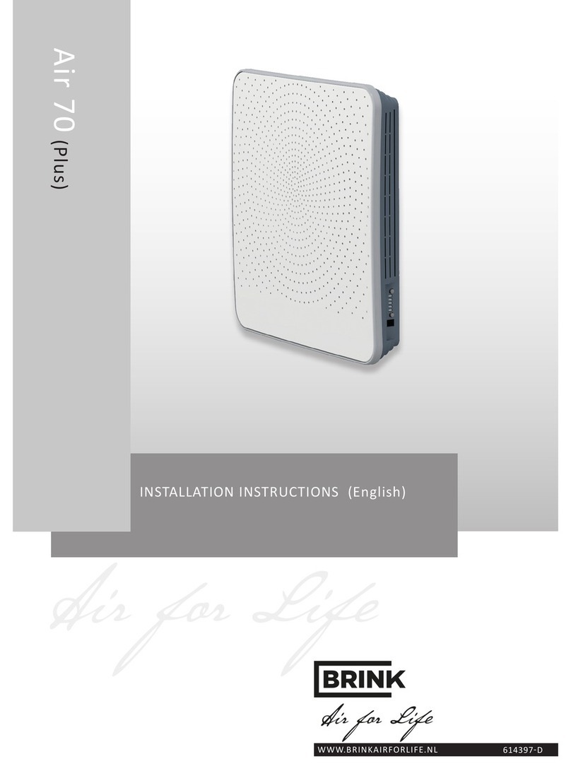 Brink Air 70 installation instructions