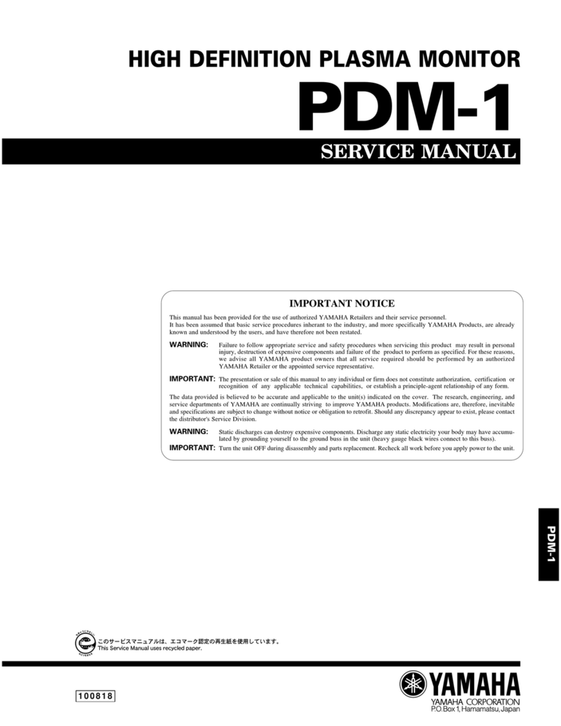 Yamaha PDM-1 User manual