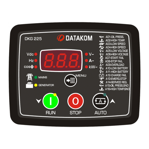 Datakom DKG-225 user manual