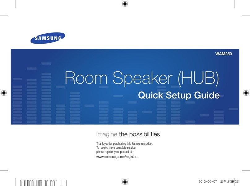 Samsung WAM250 User manual Samsung WAM250 User manual