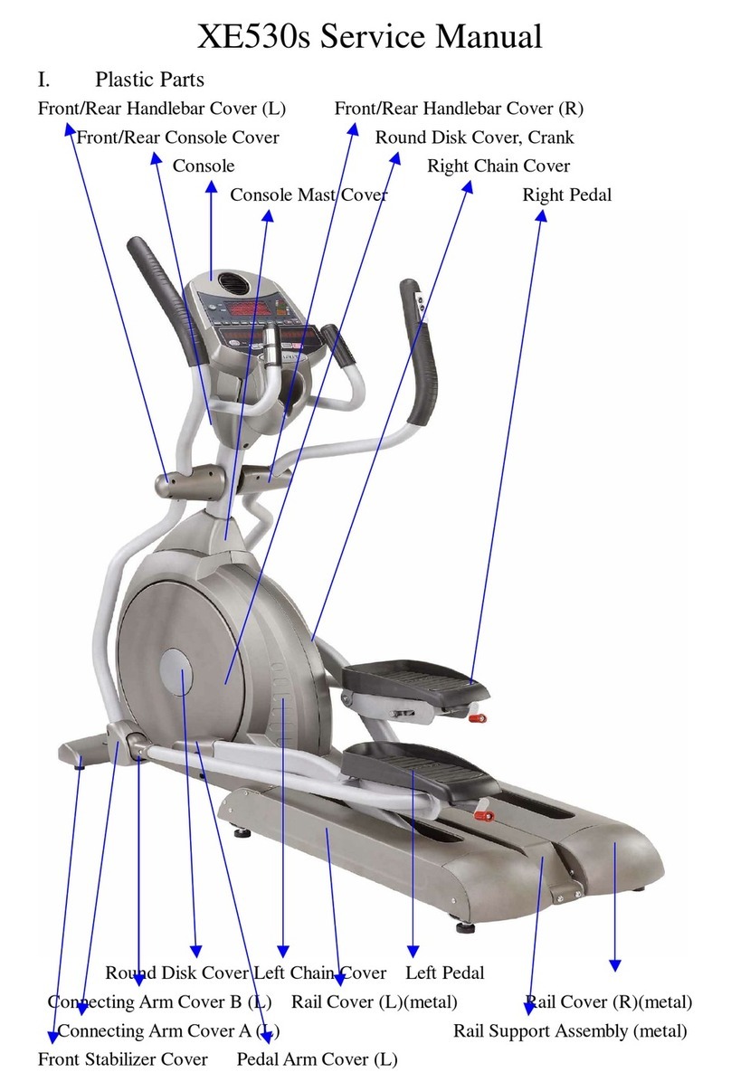Dyaco XE530s User manual