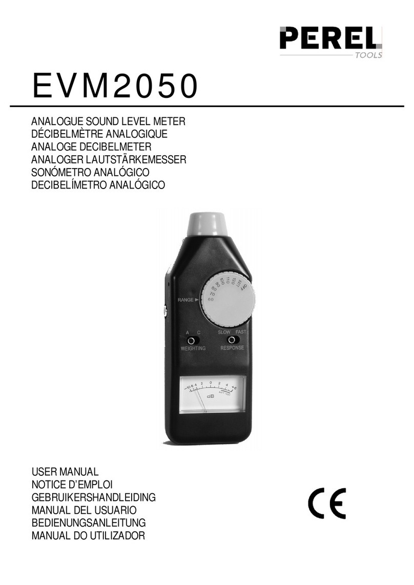 Perel EVM2050 User manual