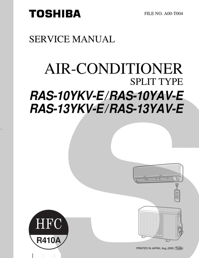 Toshiba RAS-10YKV-E User manual