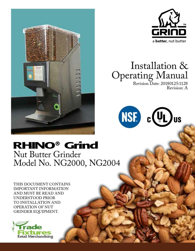 RHINO Grind NG2000 Installation instructions