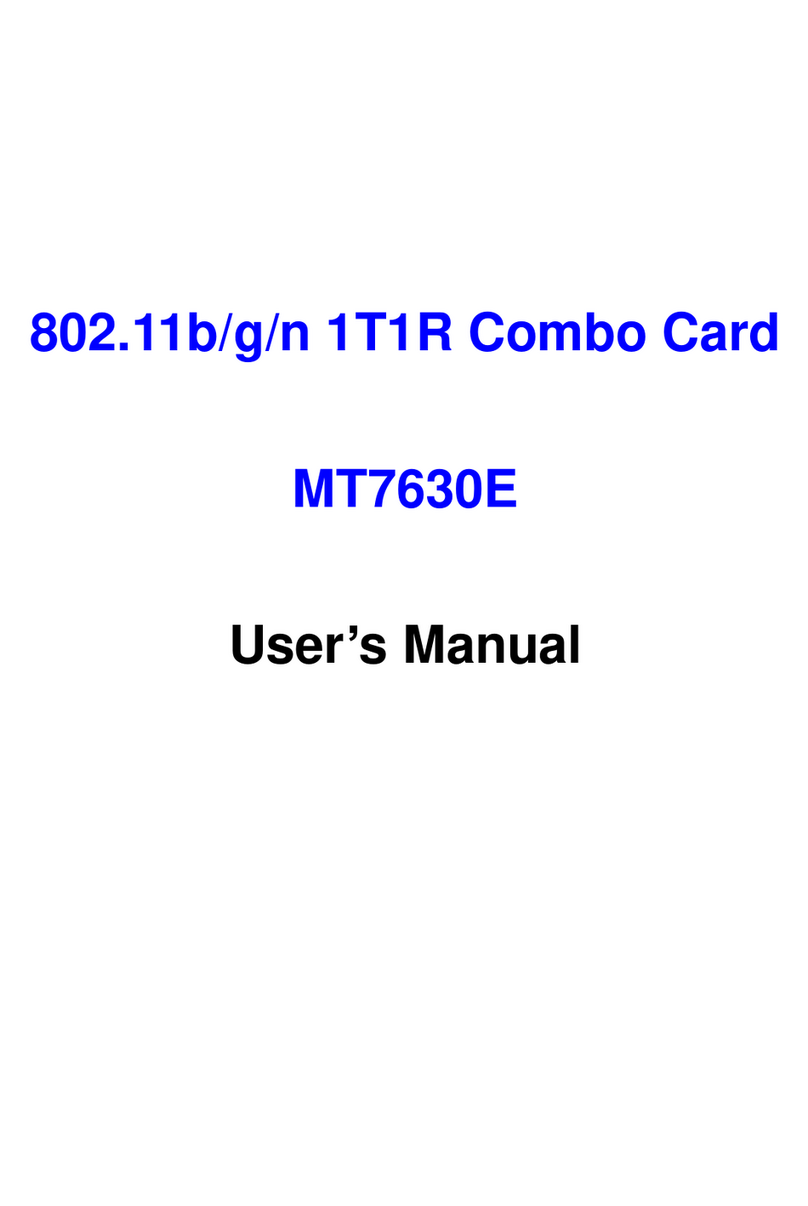 MEDIATEK MT7630E user manual
