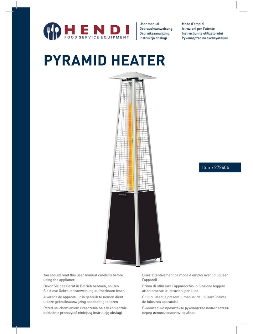 Hendi 272404 User manual
