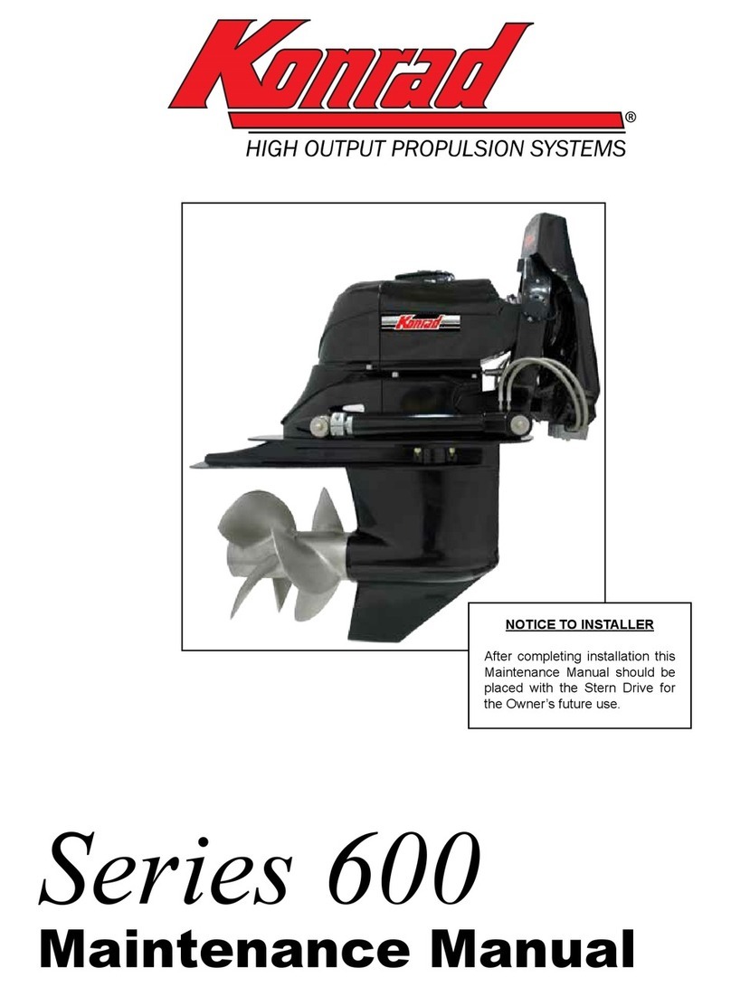 KONRAD 620 Maintenance manual