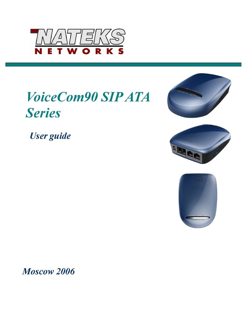 Nateks VC-91-2 user guide