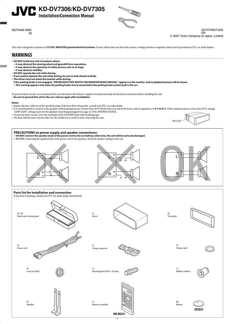 JVC KD-DV7306 Guide
