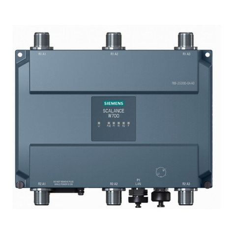Siemens SCALANCE W788-1 operating instructions