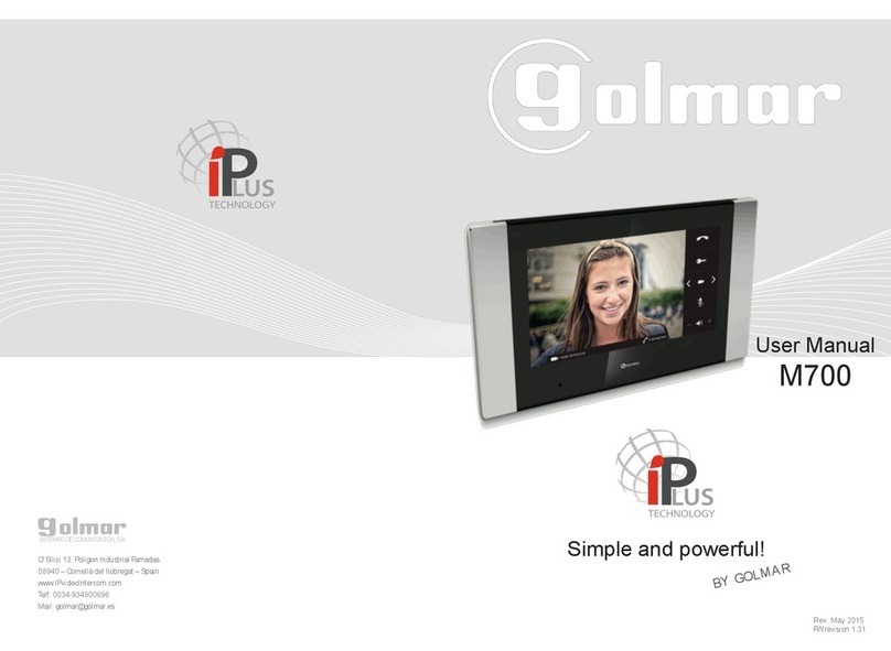 golmar m700 User manual