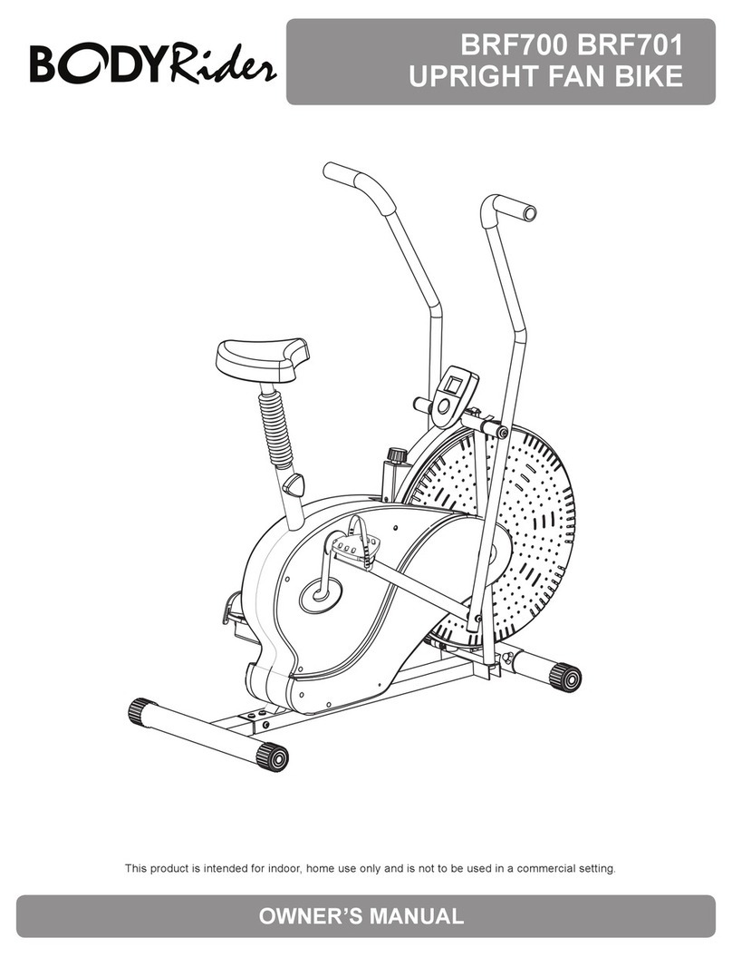 Body Rider BRF700 owner's manual