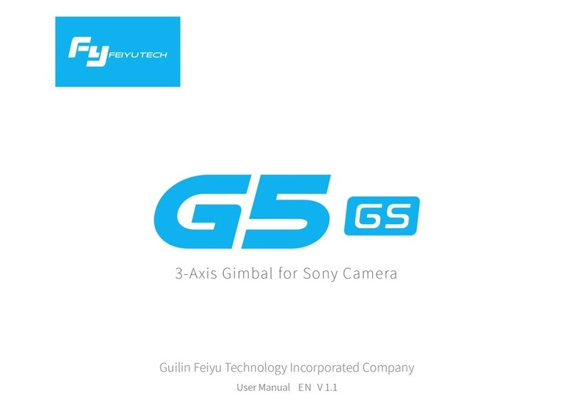 Guilin Feiyu Technology G5 GS User manual Guilin Feiyu Technology G5 GS User manual