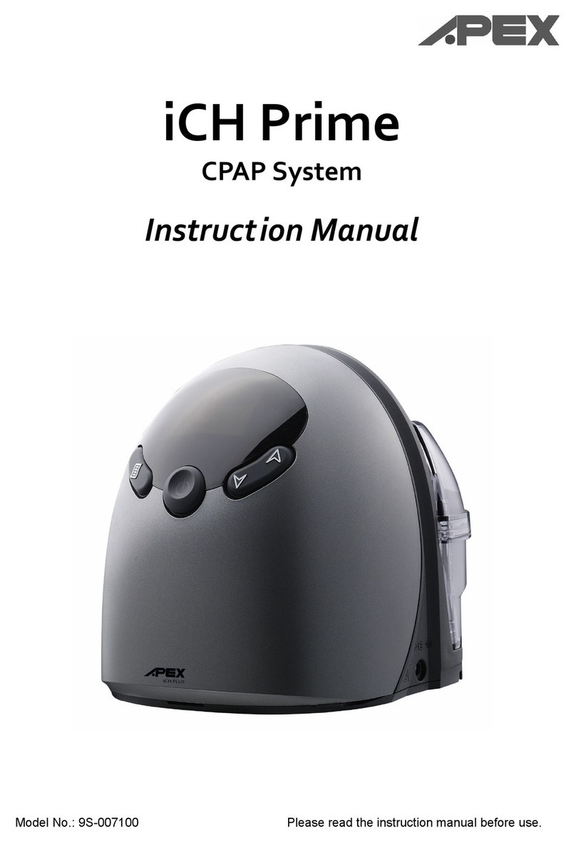 Apex Medical iCH Prime instruction manual